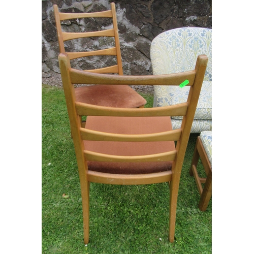 54 - A collection of chairs, including 19th century showwood frame and others