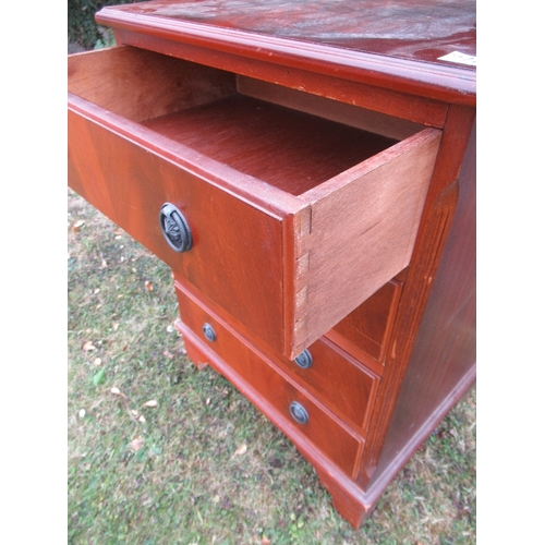 77a - A reproduction chest of drawers