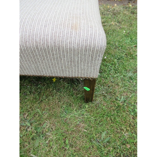 55A - A rectangular foot stool  24ins x 42ins, height 12ins