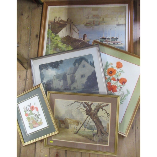 167 - A collection of watercolours, to include Herdman-Smith, Stephenson,