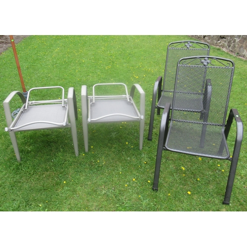 43C - A collection of garden furniture etc