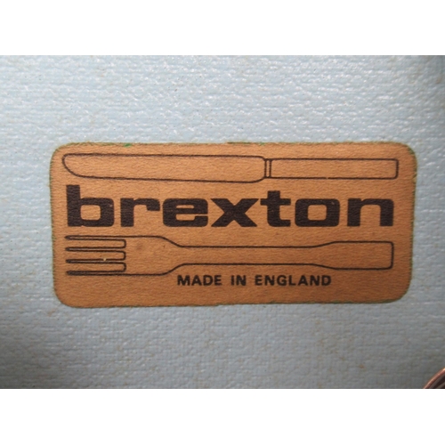 103 - A Brexton picnic set, the hard case fitted with thermos flasks, plastic boxes, plates, cutlery etc