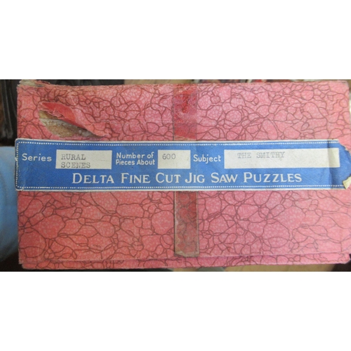 130 - A collection of Delta Fine Cut Jig Saw Puzzles