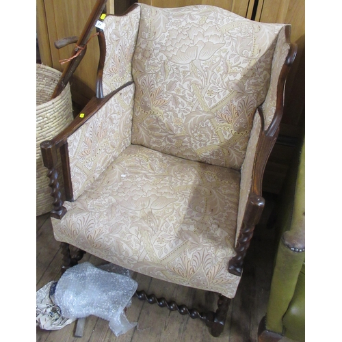 31 - A 19th century armchair