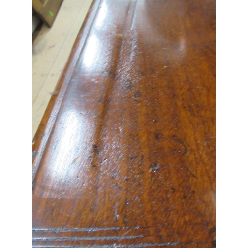 9 - A 19th century mahogany window seat, in the manner of Tatham, width 72ins, depth12ins, height 19ins