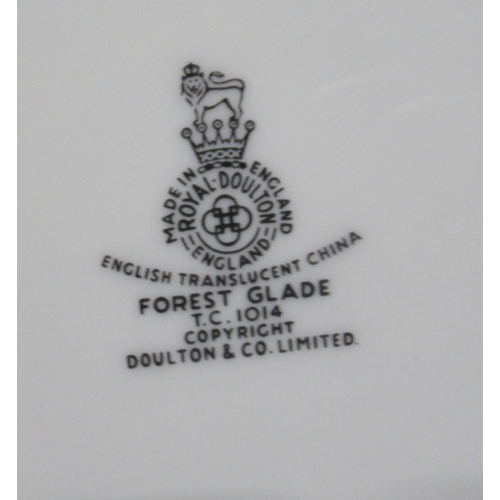 235 - A collection of Royal Doulton Forest Glade pattern dinner ware