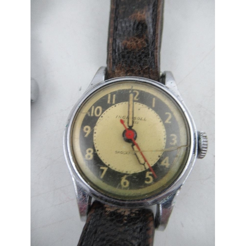 280 - A collection of 1940s/50s watches. to include An Ingersoll wrist watch, a Mappin wrist watch, togeth... 