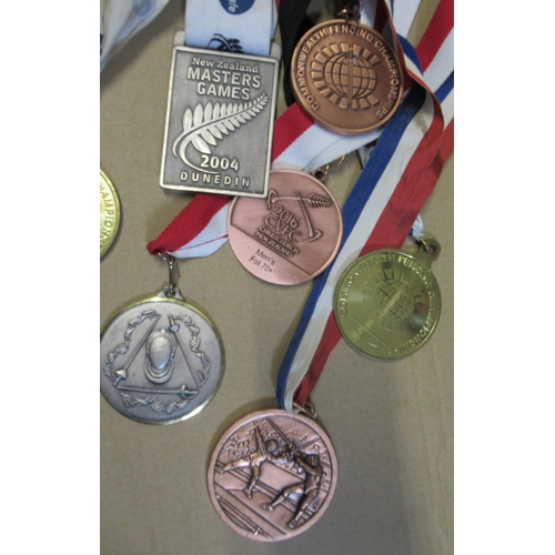 363 - From the Henry De Silva Collection 

 A collection of medals to include: 

1997: Commonwealth Vetera... 