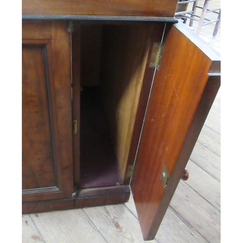 4 - A 19th century mahogany captains desk