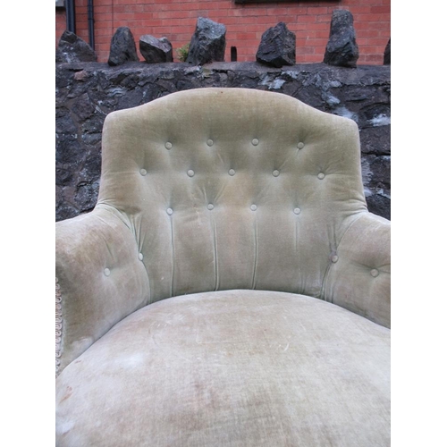 65 - A 19th century design tub chair