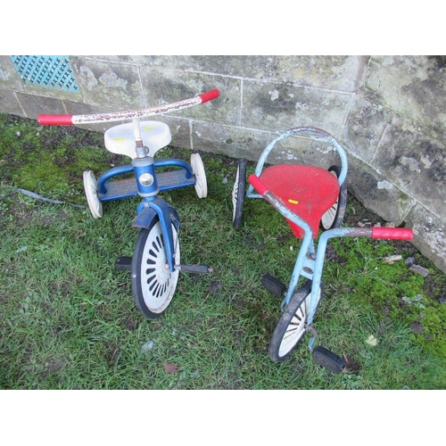 118 - Two children's vintage tricycles