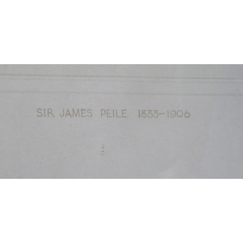 159 - Sir James Peile, two watercolours, India Remembered, 7.5ins x 11ins, together with another Trapo on ... 