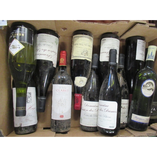 236 - A box of mixed wines