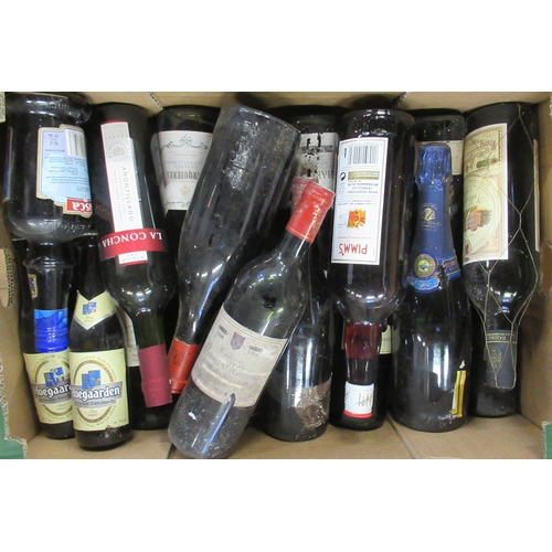 237 - A box of mixed wines