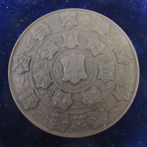 158 - An early 20th century 1st prize medal, from the City and Guild of London Institute Department of Tec... 