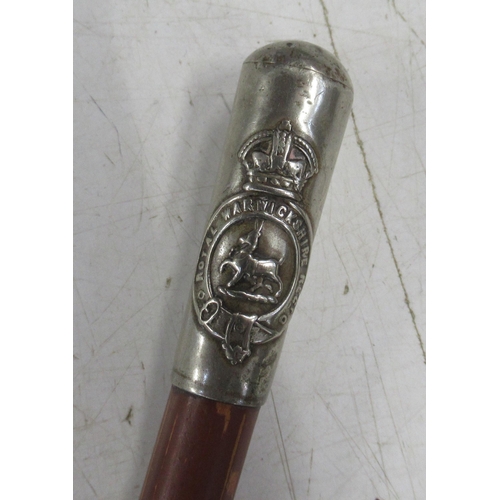 310 - A Royal Warwickshire Regiment swagger stick