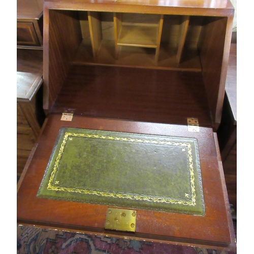 75 - A dressing table, together with a bureau