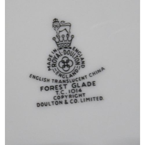 429 - A collection of Royal Doulton Forest Glade pattern dinner ware