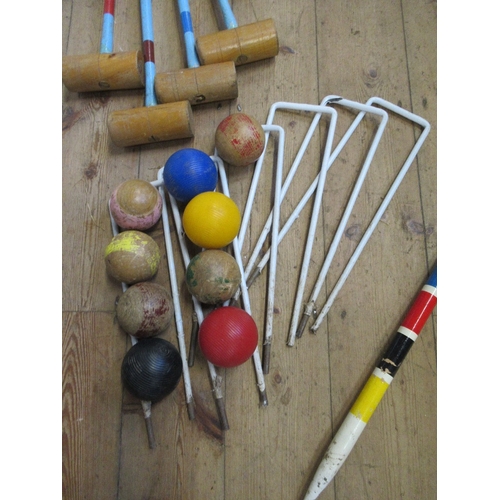 27 - A Jacques croquet set