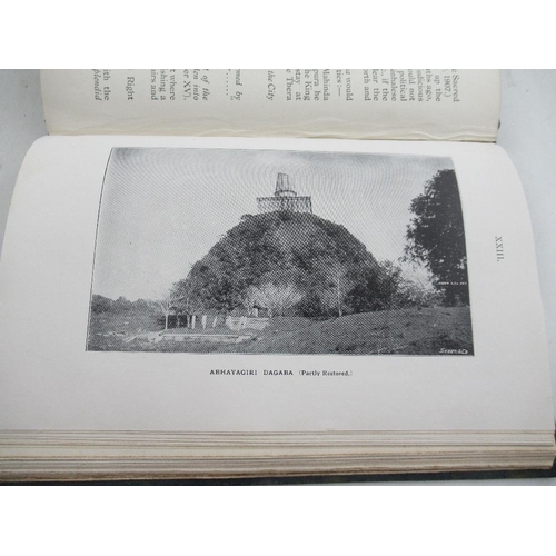 201 - H E Busteed Echoes From Old Calcutta 1888 the black hole ills. The Sacred city of Anuradhapura 1908 ... 