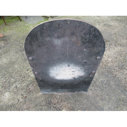 74a - An Adams style fire grate, with out swept legs, with  urn mounted finials, width 24ins, height 35ins