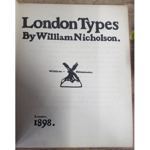 148 - London Types, by William Nicholson, London 1898