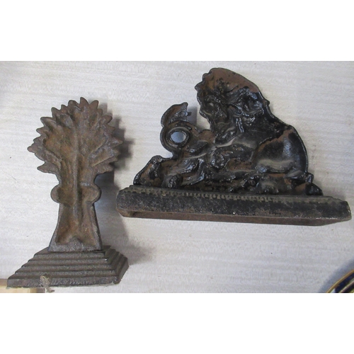 203 - Two Victorian style door stops