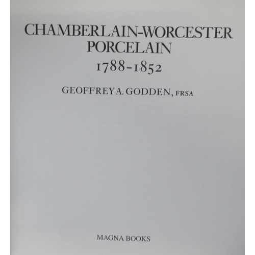 209 - Three books on Worcester porcelain