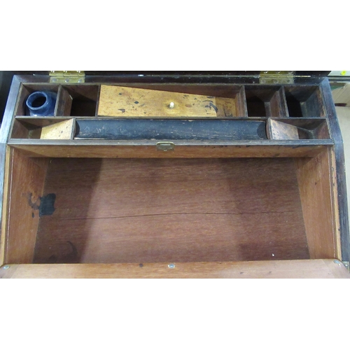 241 - A 19th century rosewood writing slope