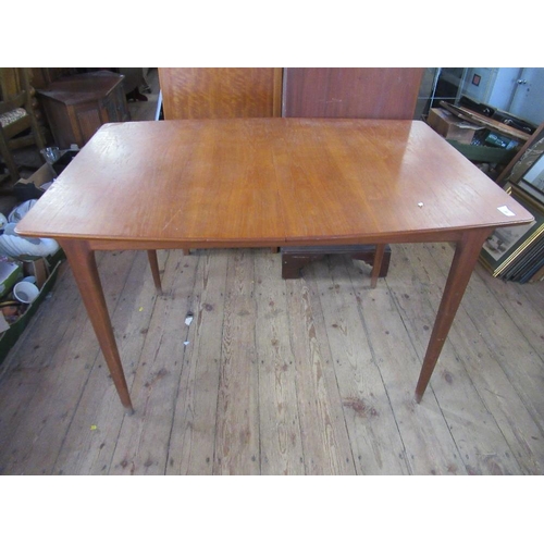 39 - A 'McIntosh Furniture' mid century extending dining table, with 31ins, maximum length 61ins