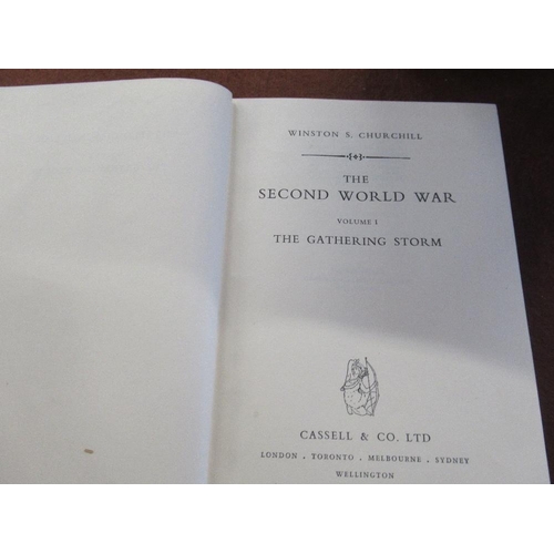 434 - Winston Churchill The Second World War 6 volumes 1949 -1951