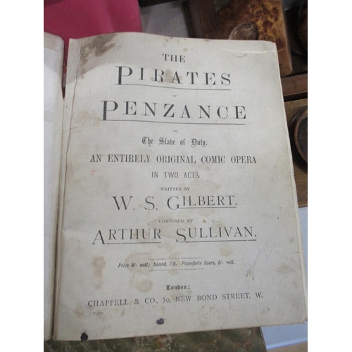 462 - A box of Gilbert and Sullivan Music Scores