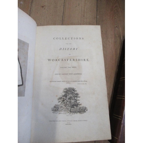 463 - Thomas Nash's History of Worcestershire 2 volumes 1793