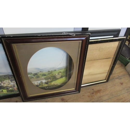 70 - Various framed photographs and two frames