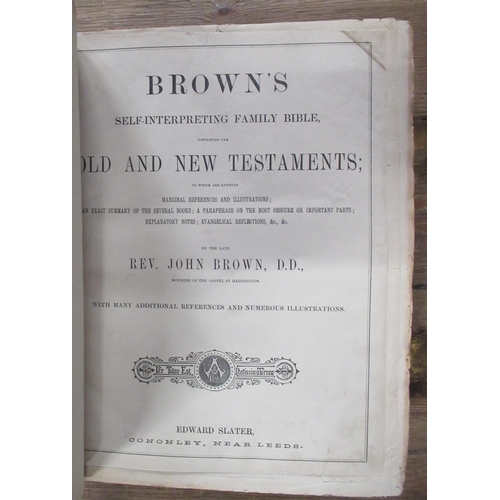 207 - A Victorian family bible