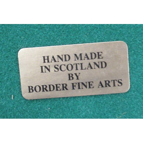 211 - Seven Border Fine Arts models to include Jacks Pride, In from the cold, Friesian cow and calf, Morni... 