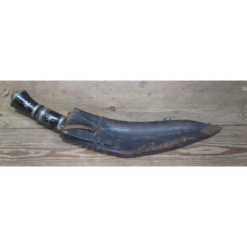 237 - A kukri knife, with scabbard