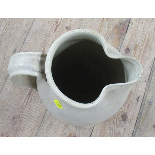 244 - Skey of Tamworth, a pottery jug, height 14ins