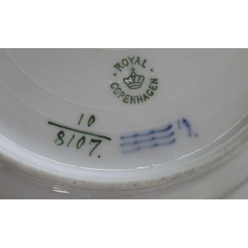 259 - A Royal Copenhagen part dinner service