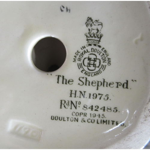 266 - A Royal Doulton figure, The Shepherd, HN1975