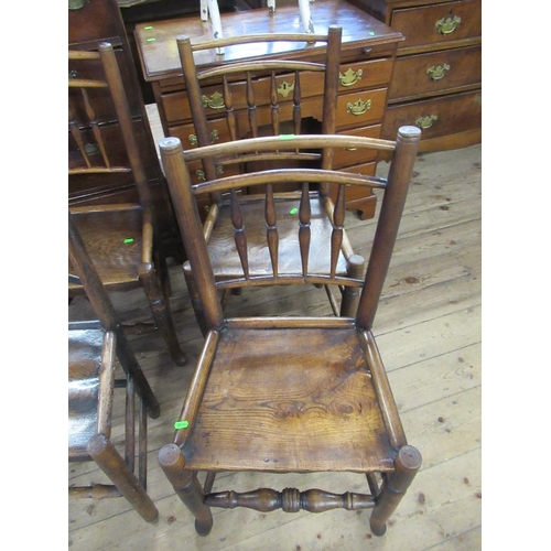 32 - A set of antique Clisset style chairs