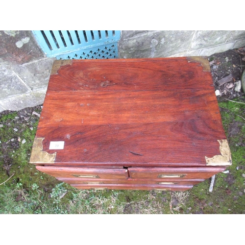 39 - A small chest of drawers, width 20ins , height 20ins depth 14ins