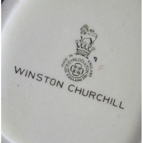 291 - A Royal Doulton Winston Churchill toby jug