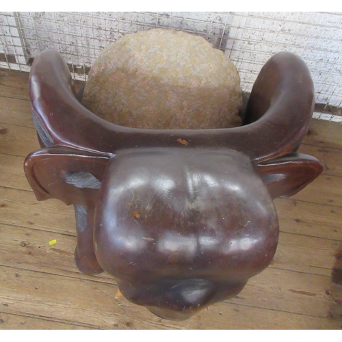 49 - A pair of elephant tub chairs