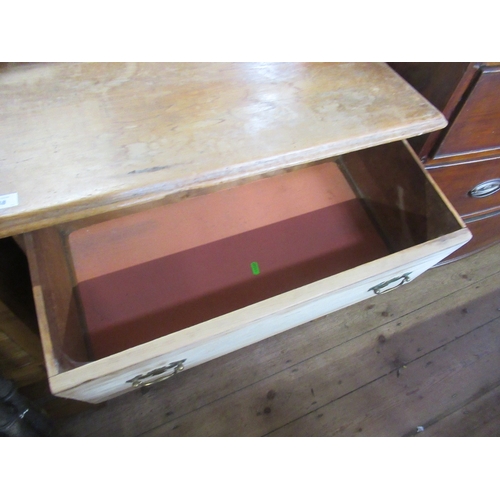 38 - A small pine chest of drawers, width 28ins , depth 20ins, height 31ins