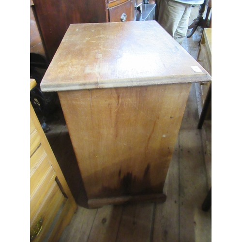 38 - A small pine chest of drawers, width 28ins , depth 20ins, height 31ins