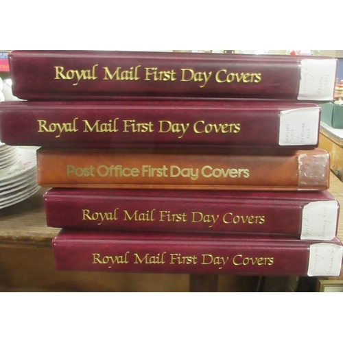 5 First Day Covers albums and contents