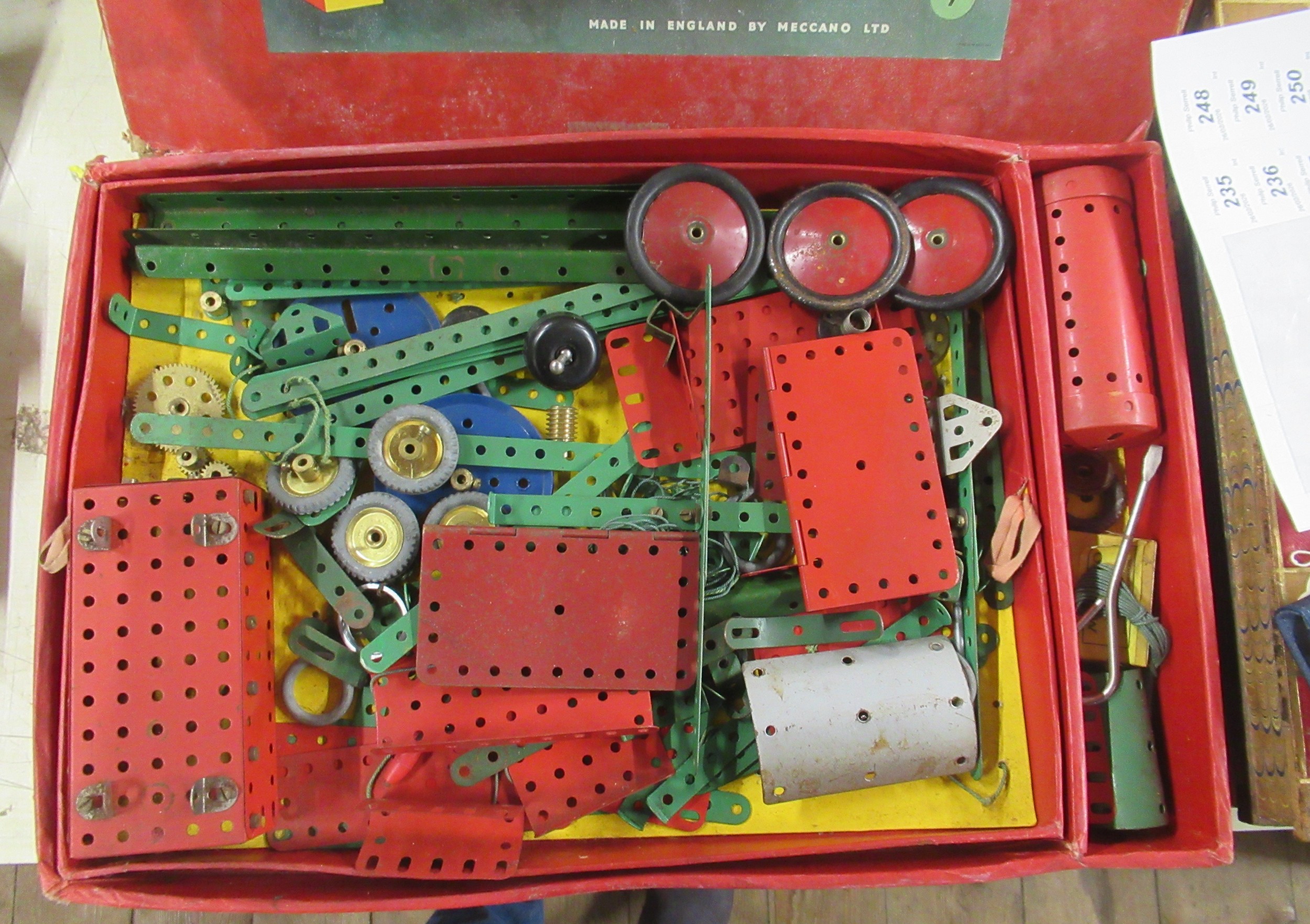 A boxed vintage Meccano set