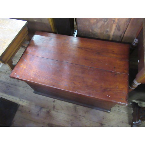 35 - A blanket box together with another box