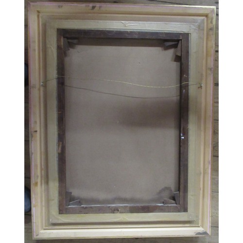 466 - G Gaggio, cherub standing on clouds, 27ins x 20ins